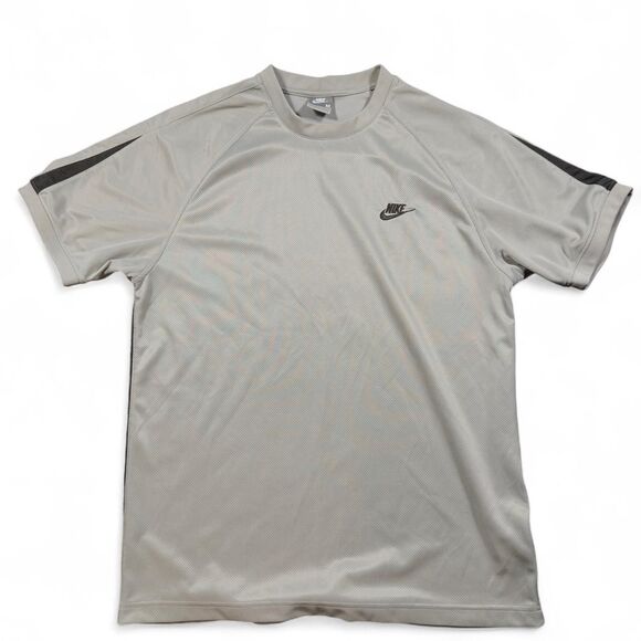Nike Other - Nike T-Shirt Men M Gray Y2K Silver Tag Dri-Fit Athletic Performance Tee